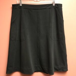 Patagonia Cotton Blend Black Skirt